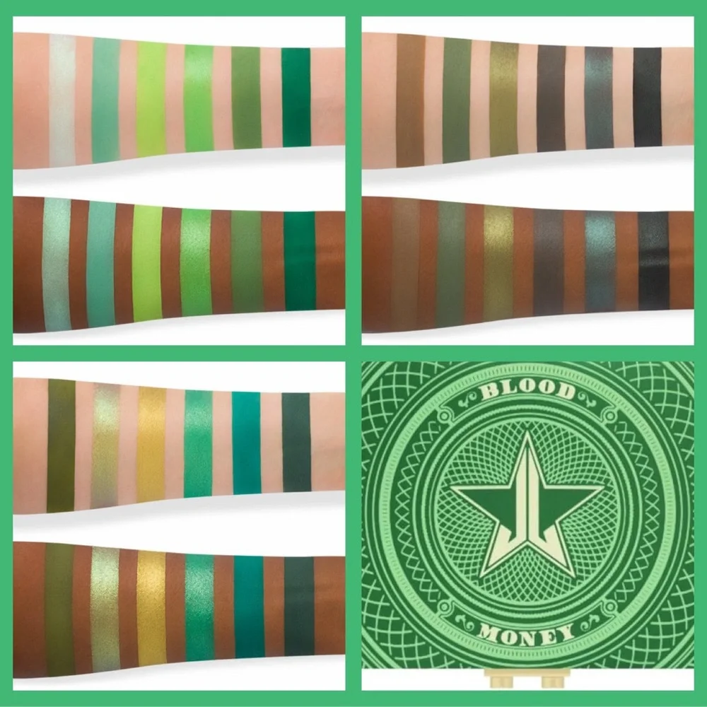 Blood Money Jeffree Star Eyeshadow Palette NEW!